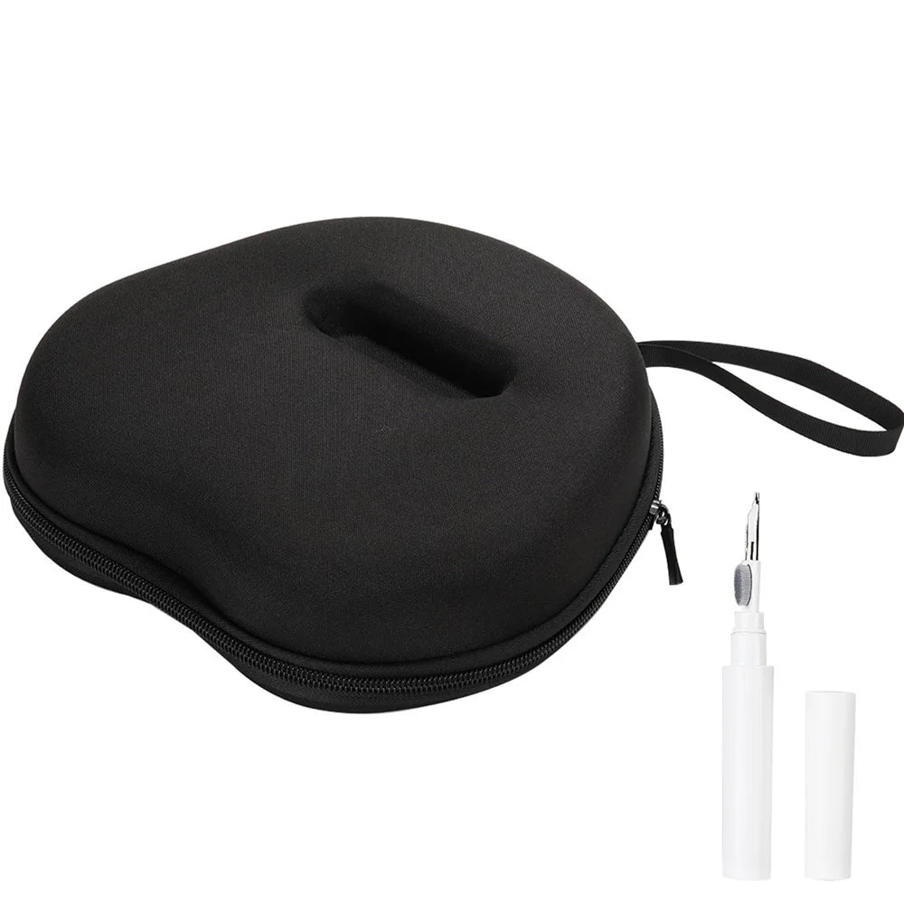 For JBL Quantum 400 Headphone Case EVA Hard Shell Storage Bag With Cleaning Pen Set - Black - 2