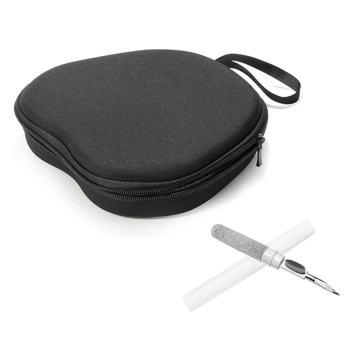 For JBL Quantum 200 Headphone Case EVA Hard Shell Storage Bag With Cleaning Pen Set - Black - 1