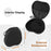 For Jabra Evolve2 85 Headphone Case EVA Hard Shell Storage Bag With Cleaning Pen Set - Black - 7