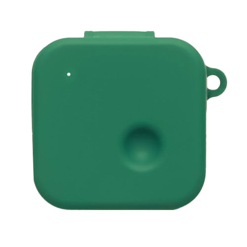 For Nothing Ear (3) Silicone Case Wireless Earphones Protective Cover with Anti-Lost Buckle - Blackish Green - 1
