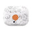 For AirPods Pro 3 TPU Case Earphone Charging Box Water Transfer Printing Protective Cover - White Astronaut - 1