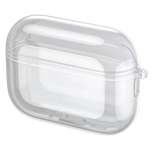 COTECI For AirPods Pro 3 Transparent Protective Case Clear TPU Shockproof Earphones Cover with Hook - Transparent - 1