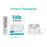 COTECI For AirPods Pro 3 Portable Silicone Case Anti Scratch Protective Cover with Lanyard - White - 4