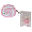For Apple AirPods 3 Earphone Cover Pink Swiss Roll Shape PVC Protective Case with Pendant - 1