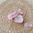 For Apple AirPods 3 Earphone Cover Pink Swiss Roll Shape PVC Protective Case with Pendant - 5