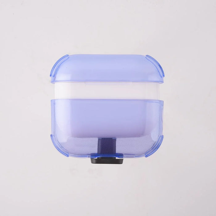 Bulk Purchasing For AirPods 4 Case Ultra Thin Matte TPU Earbuds Protective Cover with Strap Ring - Transparent - 4