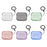 Bulk Purchasing For AirPods 4 Case Ultra Thin Matte TPU Earbuds Protective Cover with Strap Ring - Transparent - 5