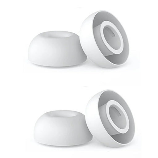 AHASTYLE WG187 2 Pairs for AirPods Pro 3 Silicone Ear Tips Replacement Earphone Caps - White  /  L - 1