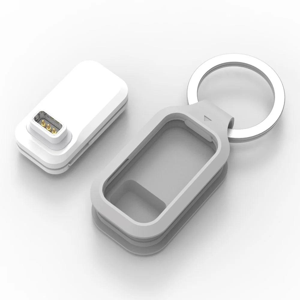 Charging Adapter for Coros Apex 2 Pro / Apex 2 / Apex Pro / Pace 3 Smart Watch Charger Connector with TPE Case, White - 1
