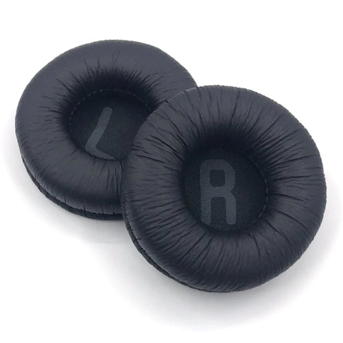 1Pair Replacement Ear Pads for JBL Tune 600BT / Tune 520BT / TUNE 510BT / TUNE 500BT / T450BT Headphones Cushions - Black - 1