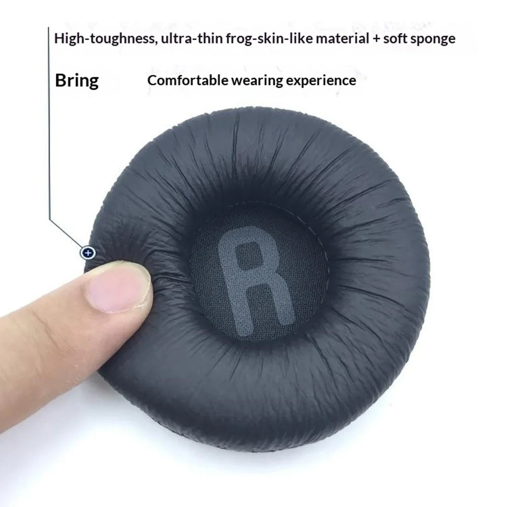 1Pair Replacement Ear Pads for JBL Tune 600BT / Tune 520BT / TUNE 510BT / TUNE 500BT / T450BT Headphones Cushions - Black - 5