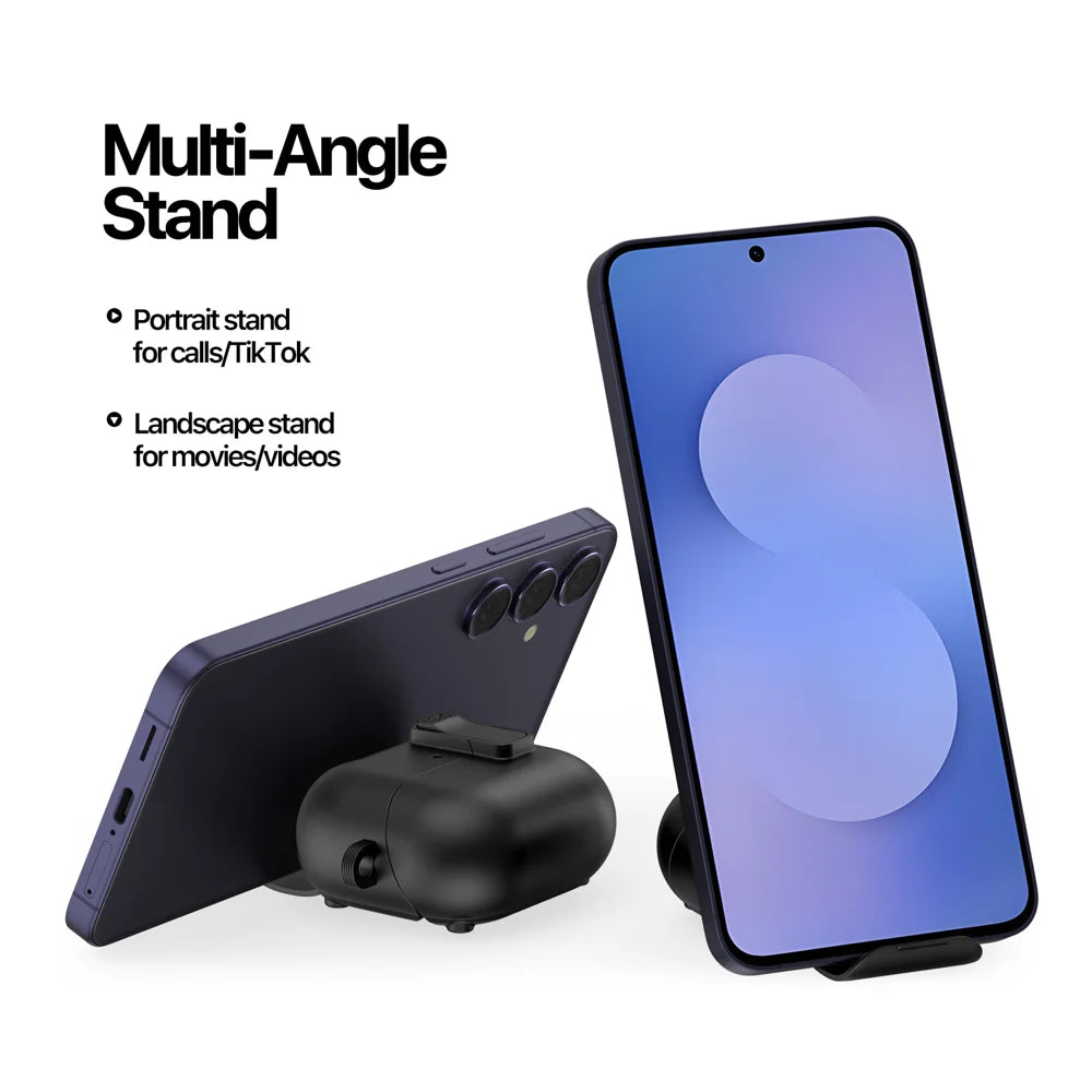 DUX DUCIS For Samsung Galaxy Buds3 Pro / Galaxy Buds3 FE / Galaxy Buds3 Earphone Case  SECQ Series PC+TPU Earbuds Cover Snap Lid Design with Hook - Black - 6