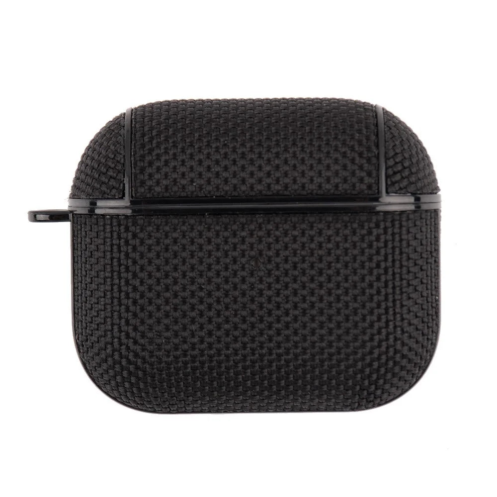 Waterproof Nylon Protector Case Cover for Apple AirPods 3 - Black - 1