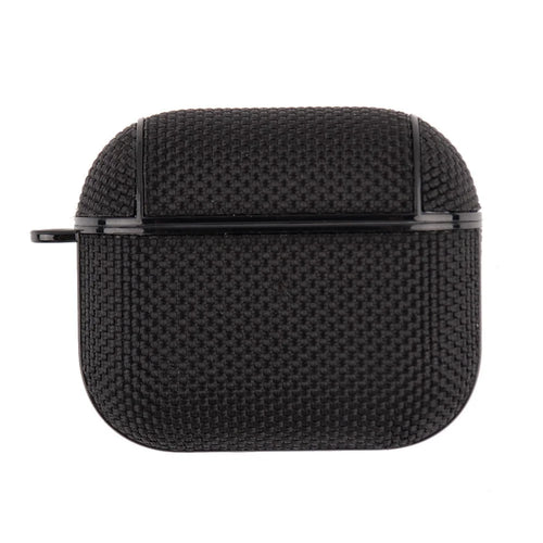 Waterproof Nylon Protector Case Cover for Apple AirPods 3 - Black - 1