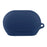 For JBL Soundgear Clips Silicone Case Wireless Earbuds Protective Cover with Anti-Lost Buckle - Dark Blue - 1
