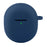 For Google Pixel Buds 2a Silicone Case Wireless Earbuds Protective Cover with Anti-Lost Buckle - Dark Blue - 1