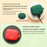 For Honor Earbuds 4 Silicone Case Wireless Earbuds Protective Cover with Anti-Lost Buckle - Blackish Green - 7