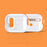 For AirPods Pro 2 Case with Phone Stand Function TPU PC TWS Earbuds Protective Cover - Orange - 3