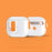 For Apple AirPods 3 Case with Phone Stand Function TPU PC TWS Earbuds Protective Cover - Orange - 3