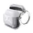 Full Protection Rhombus Style Shockproof Protective Case with Carabiner for Apple AirPods 3 - Black - 1