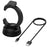 For Xplora X6 Play / X6 Pro Charging Dock Kids Smartwatch C-Shape Charging Stand with Cable - Black - 1