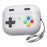 AHASTYLE DD13 For AirPods Pro 3 Silicone Case Game Controller Design Split Protective Cover with Hook - Grey - 1