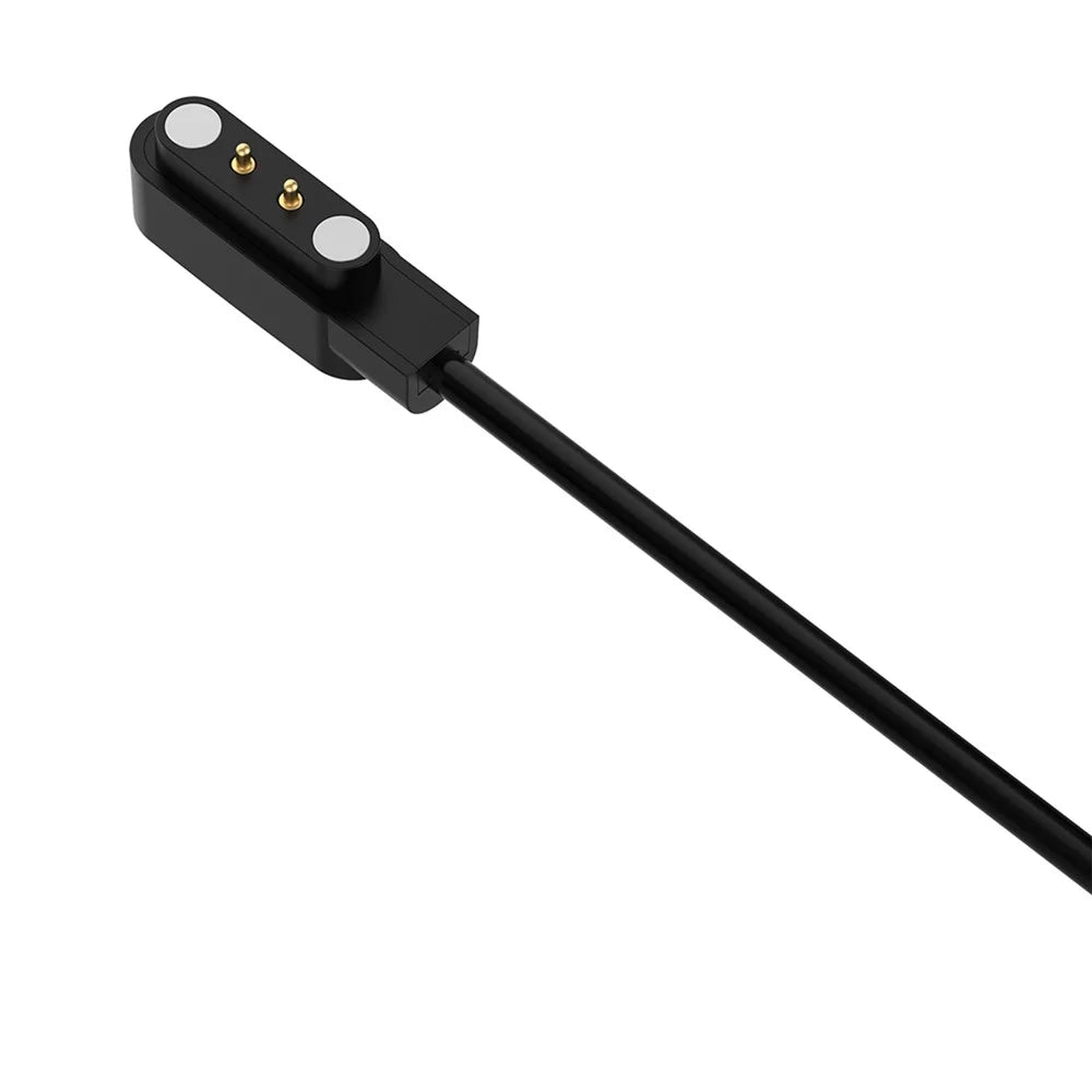 For Realme Watch 5 Magnetic Charging Cable 1m Fast Charging Cord USB Interface - Black - 5