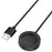 For Xiaomi Watch 5 Magnetic Charging Cable Integrated Smartwatch Charger 1m USB Cord - Black - 5