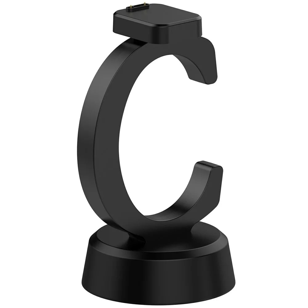 For Xplora X6 Play  /  X6 Pro Charging Dock Kids Smartwatch C-Shape Charging Stand with Cable - Black - 3