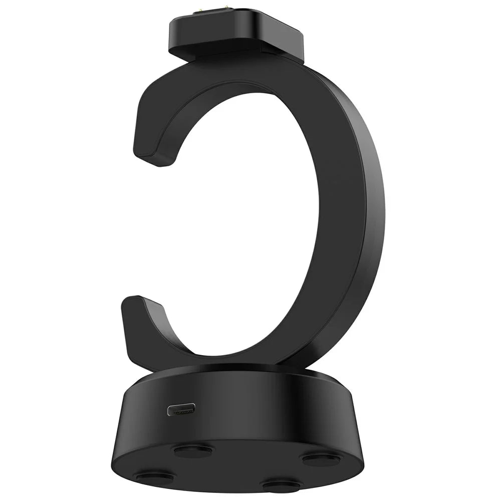 For Xplora X6 Play  /  X6 Pro Charging Dock Kids Smartwatch C-Shape Charging Stand with Cable - Black - 4