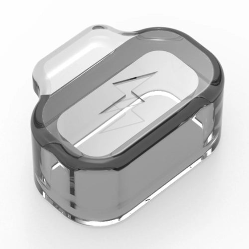 TPU Dust Cover for Coros Apex 2 Pro / Apex Pro / Apex 2 Smart Watch Charging Port Dust Plug - Transparent Black - 1