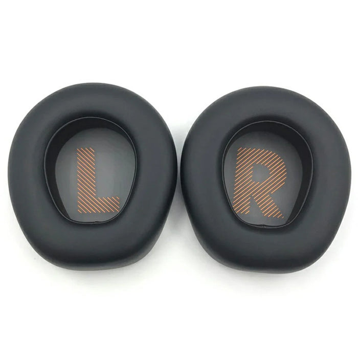 1 Pair For JBL Quantum ONE Headphone Ear Cushions High Protein Leather Memory Foam Replacement Earpads - Black - 3