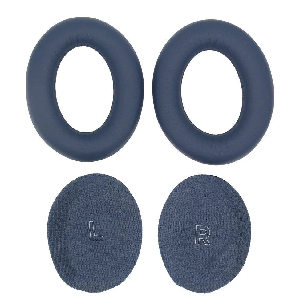 JZF-475 For Bose QuietComfort Ultra Headphones Ear Cushions Replacement Protein Leather Ear Pads - Blue - 2