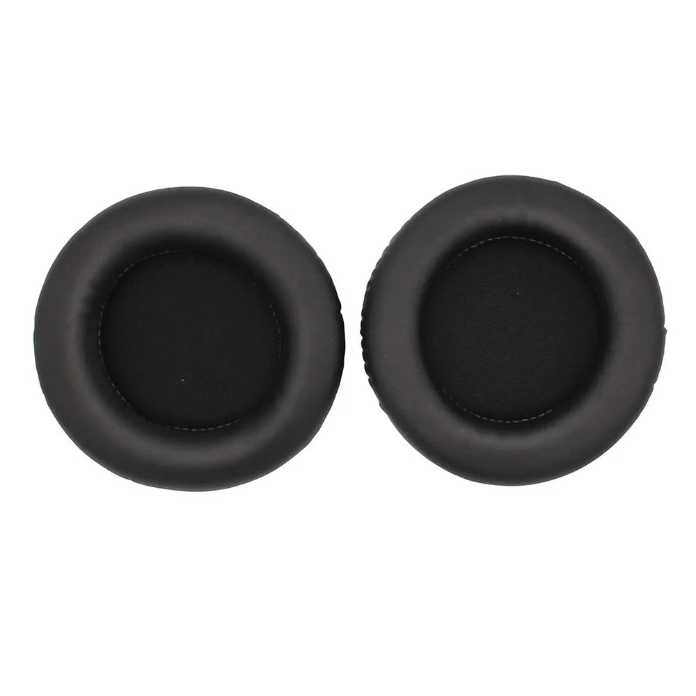 JZF-621 70mm Round Earpads for Audio-technica ATH-ESW9 / ES7 / Sony MDR-V150 / V400 / Sennheiser PC150 Headphone Ear Cushions - Black - 6