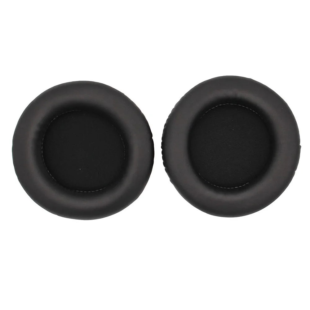 JZF-623 80mm Round Earpads for Audio-technica ATH-WS70 / WS99 / WS77 / Sony MDR-V55 / V500DJ Headphone Ear Cushions - Black - 6