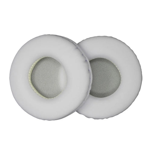 JZF-616 45mm Headphone Ear Pads For KOSS PortaPro  /  Audio-Technica ATH-ON300  /  ON3  /  ON303  /  ONTO Replacement Cushions Protein Leather Memory Foam - White - 1