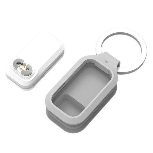 For Shokz Openswim Pro S710 Bone Conduction Headphones Charging Adapter 4-Pin Magnetic Connector with Silicone Case - 1