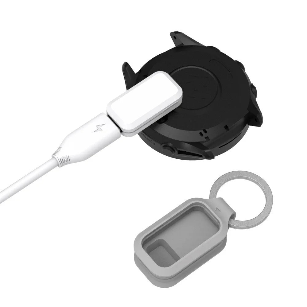 For Shokz Openswim Pro S710 Bone Conduction Headphones Charging Adapter 4-Pin Magnetic Connector with Silicone Case - 2