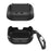 For Samsung Galaxy Buds4 / Buds4 Pro Case Carbon Fiber Texture TPU Earbuds Protective Cover with Hook - Black - 1
