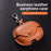 For Xiaomi Redmi Buds 8 Pro Earphone Case Business Leather + PC Protective Cover - Brown - 3