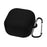 For Samsung Galaxy Buds4 / Buds4 Pro Silicone Case Wireless Earphone Anti-Scratch Protective Cover with Carabiner - Black - 1