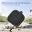 For Samsung Galaxy Buds4 / Buds4 Pro Silicone Case Wireless Earphone Anti-Scratch Protective Cover with Carabiner - Black - 2
