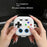 For Samsung Galaxy Buds4  /  Buds4 Pro Case with Hanging Buckle  /  Cleaning Pen, Gaming Controller Style TPU + PC Earphone Cover - Black - 6