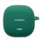 For Xiaomi Redmi Buds 8 Active Silicone Case Wireless Earbuds Protective Cover with Anti-Lost Buckle - Blackish Green - 1