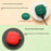 For Xiaomi Redmi Buds 8 Active Silicone Case Wireless Earbuds Protective Cover with Anti-Lost Buckle - Blackish Green - 6