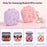 For Samsung Galaxy Buds4 / Buds4 Pro 3D Embossed Butterfly Silicone Case with Hanging Pendant - Pink - 2