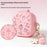 For Samsung Galaxy Buds4 / Buds4 Pro 3D Embossed Butterfly Silicone Case with Hanging Pendant - Pink - 4