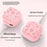 For Samsung Galaxy Buds4 / Buds4 Pro 3D Embossed Butterfly Silicone Case with Hanging Pendant - Pink - 5