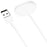 For Google Pixel Watch 4 45mm / 41mm USB-A Magnetic Watch Charger with 1m Charging Cable - White - 3