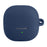 For Xiaomi Buds 6 Silicone Case Wireless Earbuds Protective Cover with Anti-Lost Buckle - Dark Blue - 1
